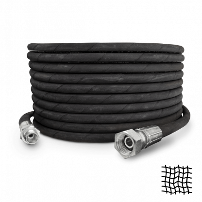 HD-Kanalspülschläuche - Gummi / textilarmiert