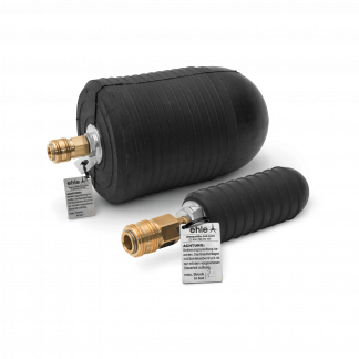 Rohrverschluss - halbrund